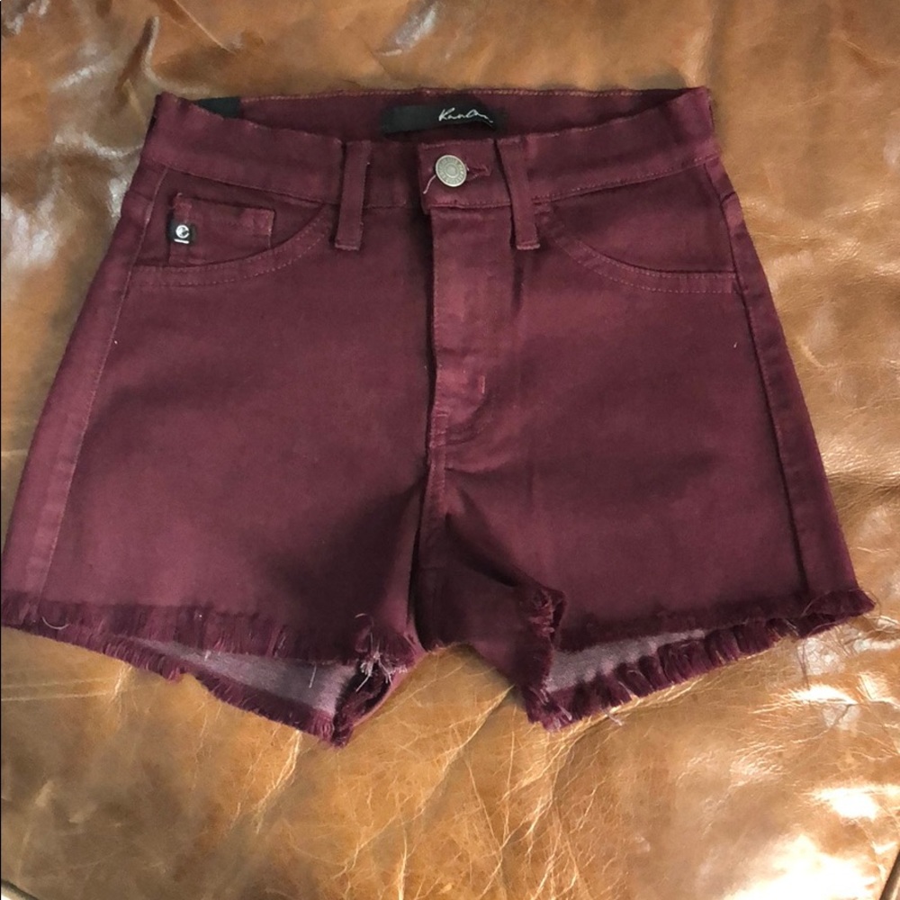 Kancan cutoff shorts